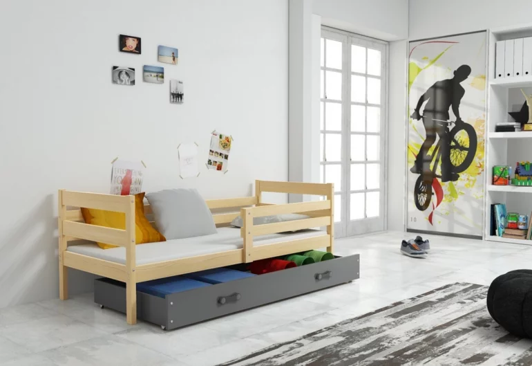Dětská postel RAFAL P1 + úložný prostor + matrace + rošt ZDARMA