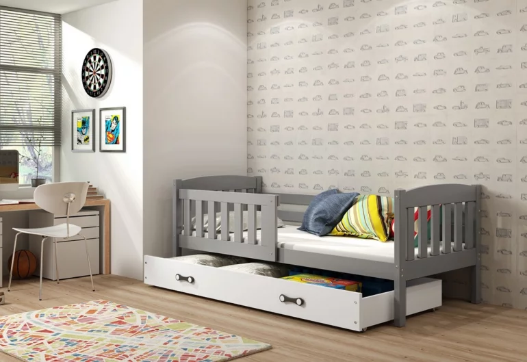 Dětská postel FLORENT P1 + úložný prostor + matrace + rošt ZDARMA