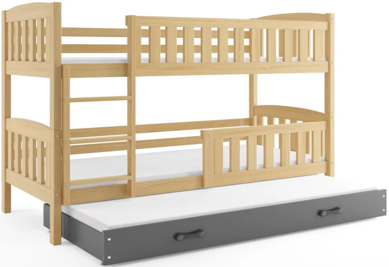 Dětská patrová postel FLORENT 3 + matrace + rošt ZDARMA