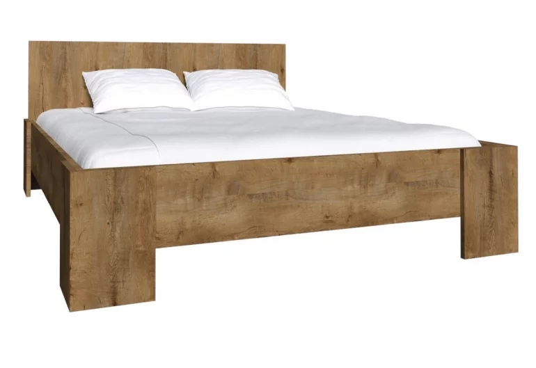 Manželská postel COLORADO L-1 + matrace + rošt 160x200 cm