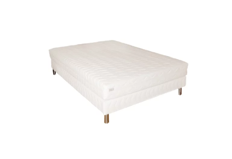 Čalouněná postel SNOW + matrace DE LUX 14 + rošt 90 x 200 cm