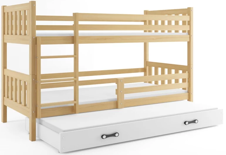 Dětská patrová postel RINOCO 3 + matrace + rošt ZDARMA