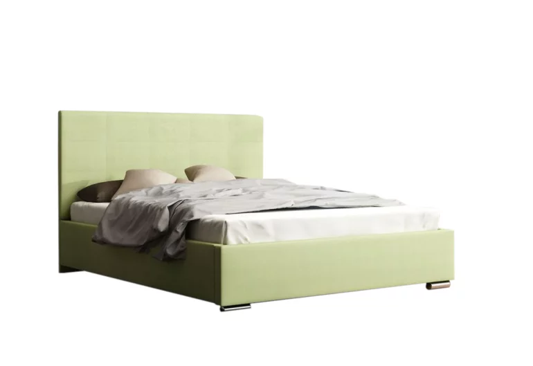 Čalouněná postel NASTY 4 + rošt + matrace, Sofie21, 140x200