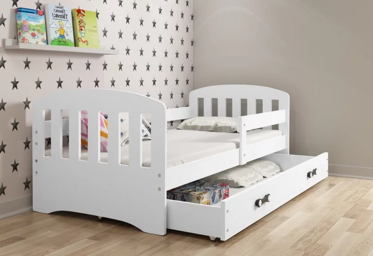 Dětská postel HONZA P1 + úložný prostor + matrace + rošt ZDARMA