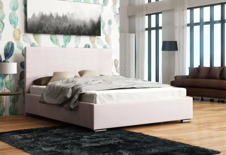 Čalouněná postel NASTY 4 + rošt + matrace 140x200