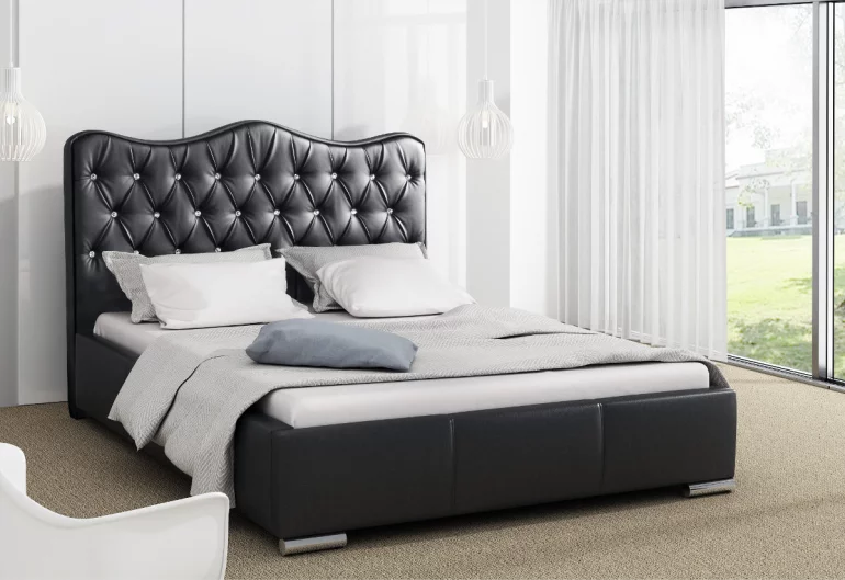 Čalouněná postel TORNET s matrací, 180x200