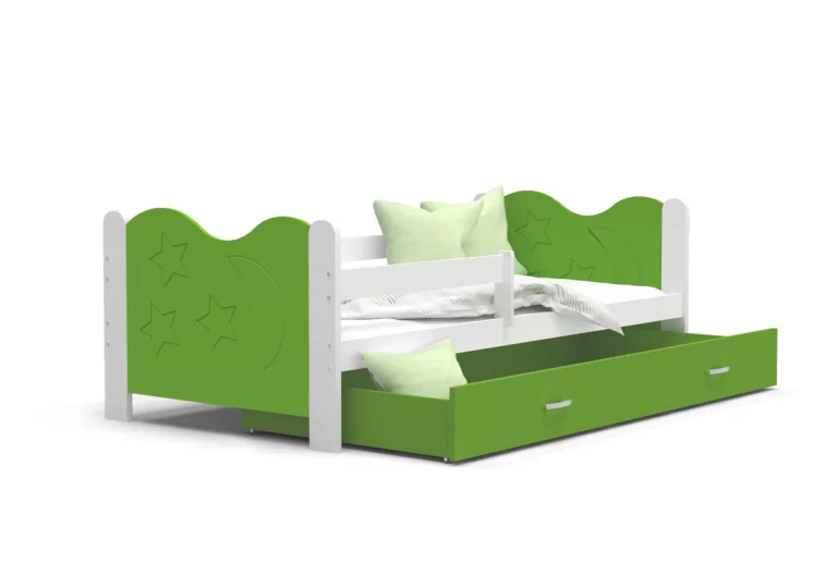 Dětská postel MICKEY P1 COLOR + úložný prostor + matrace + rošt ZDARMA
