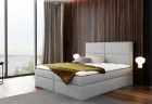 Čalouněná postel GALLA + úložný prostor + topper