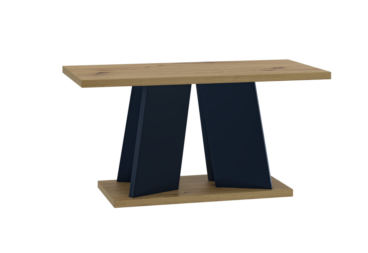Levně Expedo Konferenční stolek LUPO, 110x60x70, artisan/černá